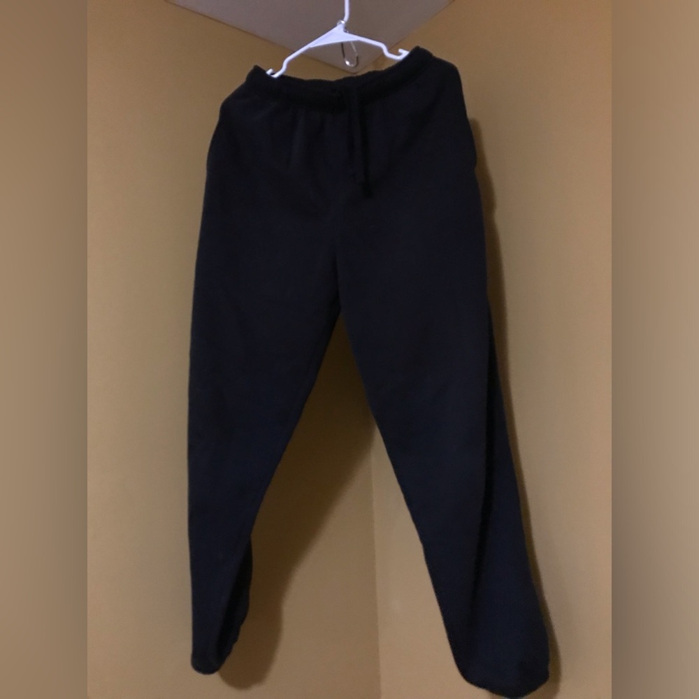Black sweatpants